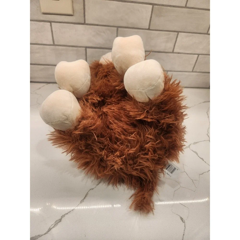 Walmart Long‎ Hair Brown Bull Highland Steer Cow Horns Stuffed Animal 14